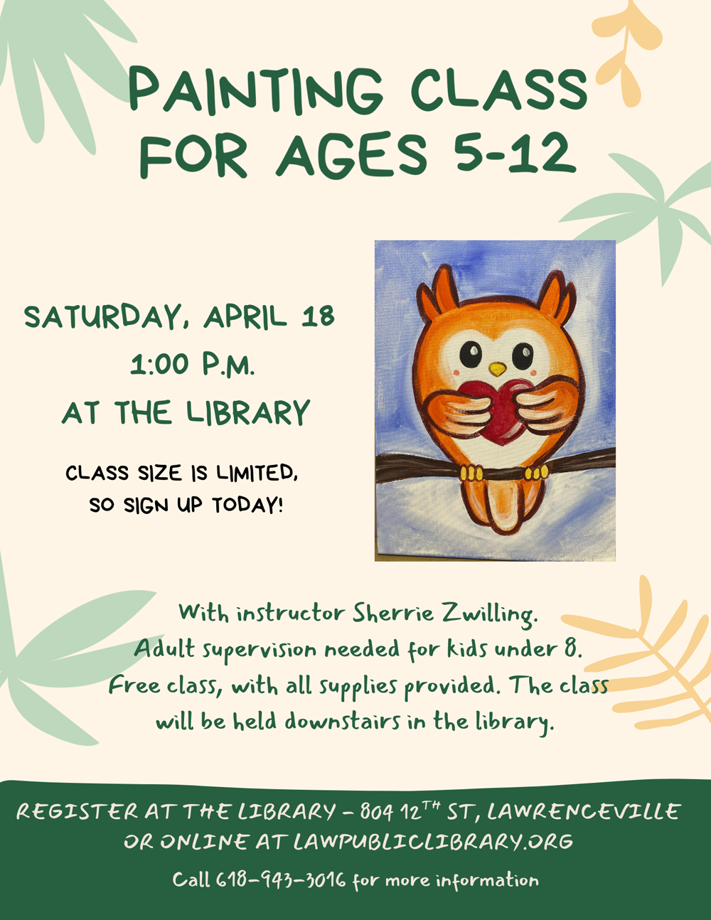 Image for Kids Painting Class (Ages 5-12)