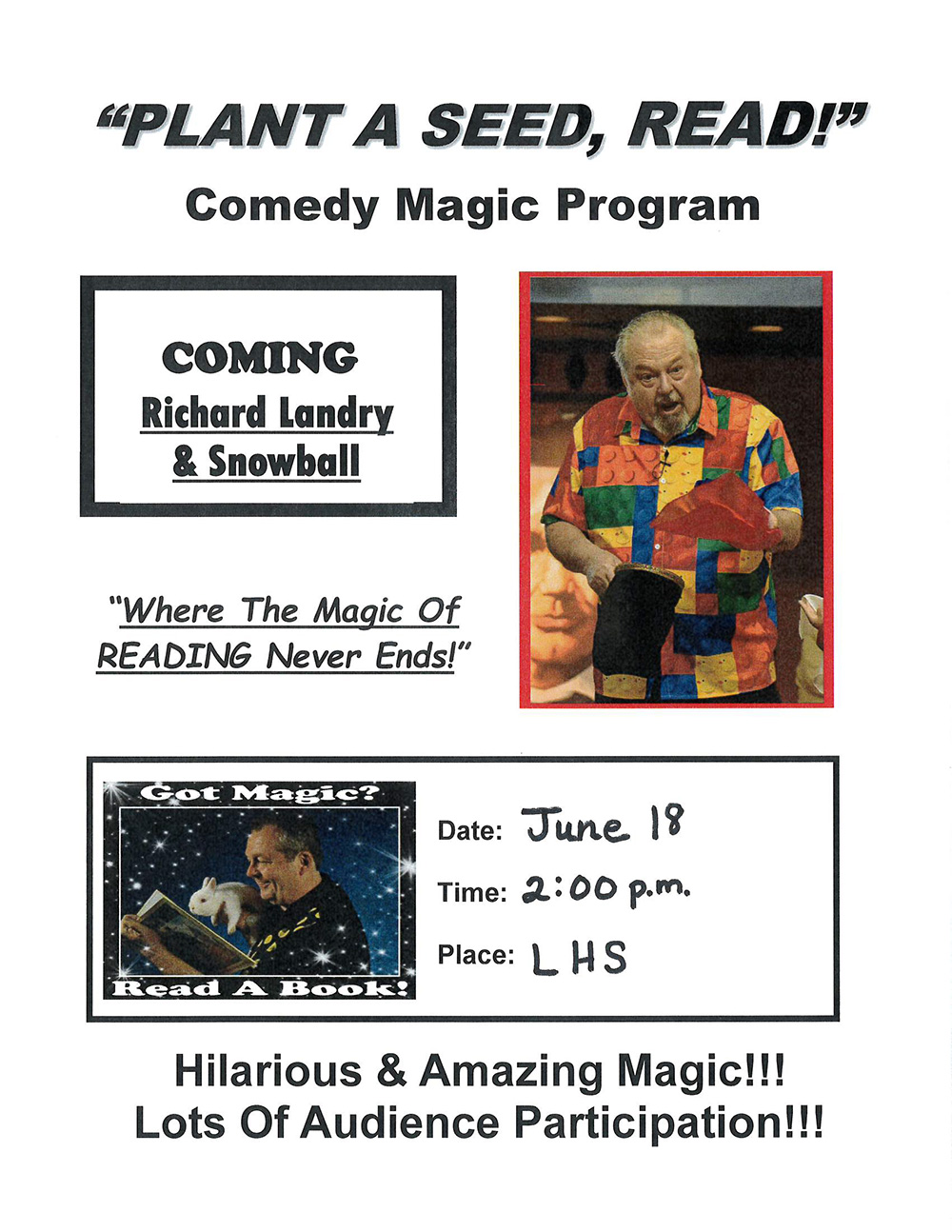 Image for Richard Landry (Magic Show)
